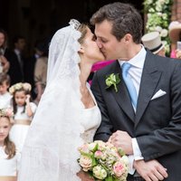 Foto: Beļģu princeses un franču grāfa sapņu kāzas