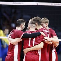Latvijas volejbola izlase Beļģijā ar zaudējumu sāk Eiropas Zelta līgas turnīru