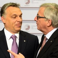 Глава Еврокомиссии в шутку назвал премьера Венгрии "диктатором"