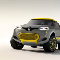 'Renault Kwid' prototips ar 'lidojošo draugu'