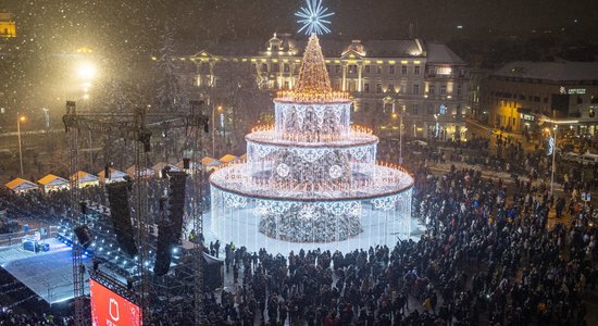 Вильнюсская елка возглавляет список самых впечатляющих елок BBC