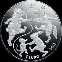 Latvijas Banka izlaiž pasakai 'Vecīša cimdiņš' veltītu kolekcijas monētu