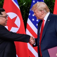 Kims apliecina ticību Trampam; ASV prezidents neslēpj prieku