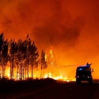 ФОТО: "Это монстр!" Лесной пожар во Франции видно из космоса