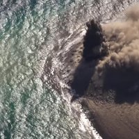 Video: Iespaidīgs vulkāna izvirdums nupat Japānai 'uzdāvinājis' jaunu salu