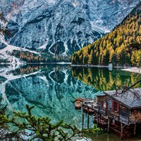 ФОТО. Альпийский глаз: бирюзовое озеро Брайес на итальянско-австрийской границе