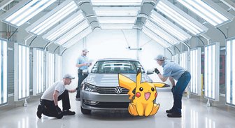 Bailēs no rūpnieciskās spiegošanas VW darbiniekiem aizliedz ķert pokemonus