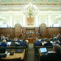 Latvijas Republikas proklamēšanai veltītā Saeimas svinīgā sēde. Video tiešraide