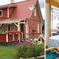 Lauku mājas etalons: košiem akcentiem bagātais namiņš Igaunijā