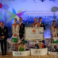 Latvijas sporta deju pāris triumfē pasaules čempionātā U21 standartdejās