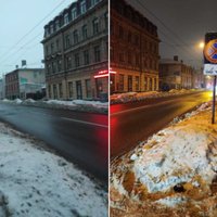 Tallinas ielā novietot auto aizliegts nevis sniega izvešanai, bet uz visu ziemu