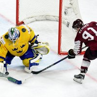 Latvijas hokeja izlase nākamgad spēlēs pret 2018. gada finālistēm Zviedriju un Šveici