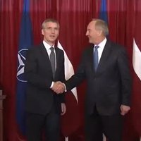NATO ģenerālsekretārs sola alianses atbalstu Latvijas drošībai