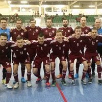 Сборная Латвии по футзалу разгромила сборную Уэльса