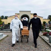 Covid-19: Itālijā atkal reģistrēts nāves gadījumu tempa pieaugums