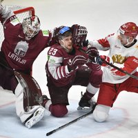 Сборная Латвии лишила россиян рекорда и во втором периоде попала под пресс