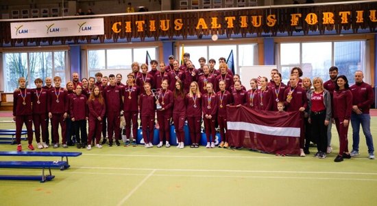 Latvijas jauniešiem uzvara Baltijas U-18 čempionātā vieglatlētikā