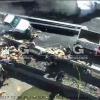 Video: Meksikā nofilmēts smagas avārijas brīdis