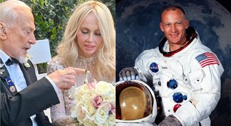 Легендарный астронавт женился в свой 93-й день рождения