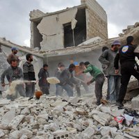 Sīrijas valdības gaisa spēku uzlidojumā Alepo sabombardēta bērnu slimnīca
