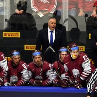 Hārtlijs lepns par Latvijas hokejistiem: šo uzvaru nopelnīja visa komanda
