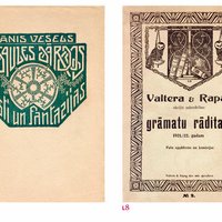 Publicēts amerikāņa pētījums par Latvijas grāmatu dizainu starpkaru periodā