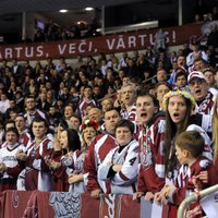 Rīgas 'Dinamo' mājas spēļu apmeklējums ievērojami krities