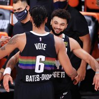 'Nuggets' panāk izšķirošo spēli konferences pusfināla sērijā pret 'Clippers'