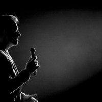 Foto: Jānis Stībelis prezentē jauno albumu '2 pasaules' ar projekciju šovu