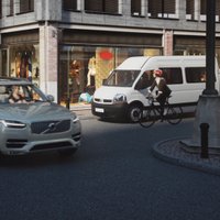 'Volvo' automobiļi spēs sazināties ar velosipēdistiem