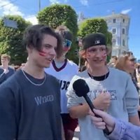 Video: Nevis brīvdiena, bet svētku diena — fanu emocijas pēc Latvijas izlases sagaidīšanas