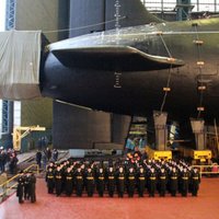 В России спущен на воду третий ракетоносец проекта "Борей"