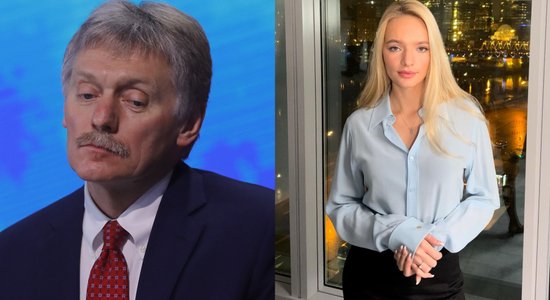 Kremļa runasvīrs Peskovs neganti melo par savas meitiņas 'trūcīgo' dzīvi