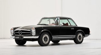 Foto: 'Brabus' restaurētie klasiskie 'Mercedes-Benz' automobiļi