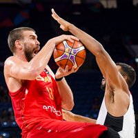 Marks Gasols 'ievelk' Spānijas izlasi 'Eurobasket 2017' pusfinālā