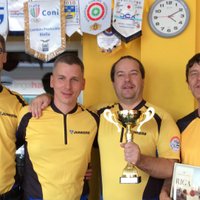 Kērlinga turnīrā 'Riga Open 2016' uzvarētāju godu saglabā 'Junkers'