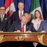 ASV, Kanāda un Meksika paraksta jaunu brīvās tirdzniecības līgumu