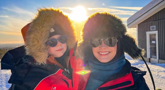 Ko likt koferī un kā ģērbties, lai Somijas ziemeļos bērnam būtu silti?