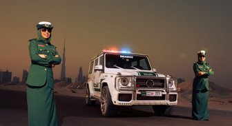 Dubaijas policijai – 700 zirgspēku 'Brabus' G-klase