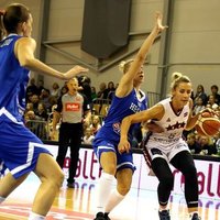 Latvijas sieviešu basketbola izlase pirms došanās uz Pasaules kausa izcīņu apspēlē Grieķiju
