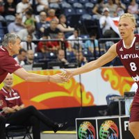 Latvijas izlases basketbolists Jānis Bērziņš guvis daļēju krustenisko saišu plīsumu