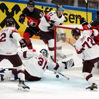 ФОТО, ВИДЕО. Как Латвия дважды вела против Канады, но проиграла
