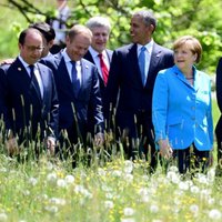 G7 līderi draud pastiprināt sankcijas pret Krieviju un vienojas par saistošu mērķi globālās sasilšanas ierobežošanai