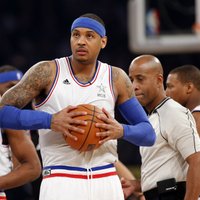 Ņujorkas 'Knicks' neizdodas tikt vaļā no Karmelo Entonija