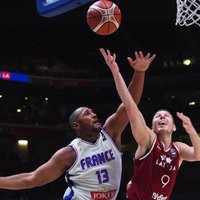 Баскетболисты Латвии обыграли в спарринге французов