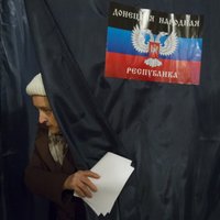 ES un ASV nosoda Donbasa separātistu 'vēlēšanas'