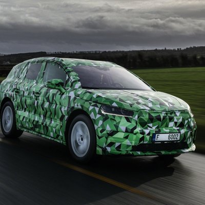 'Škoda' parādījusi šogad gaidāmo elektrisko apvidnieku 'Enyaq'