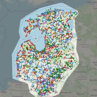 Создана единая карта, на которой отмечены все достопримечательности в странах Балтии